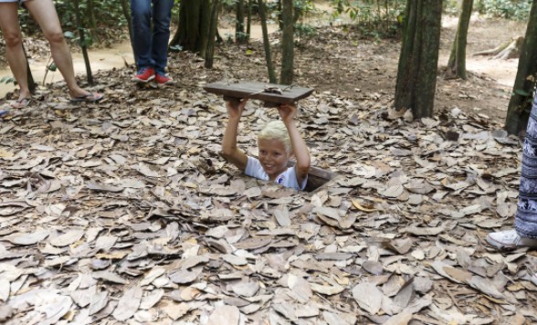 【ホーチミン】クチトンネル観光＆カオダイ教観光